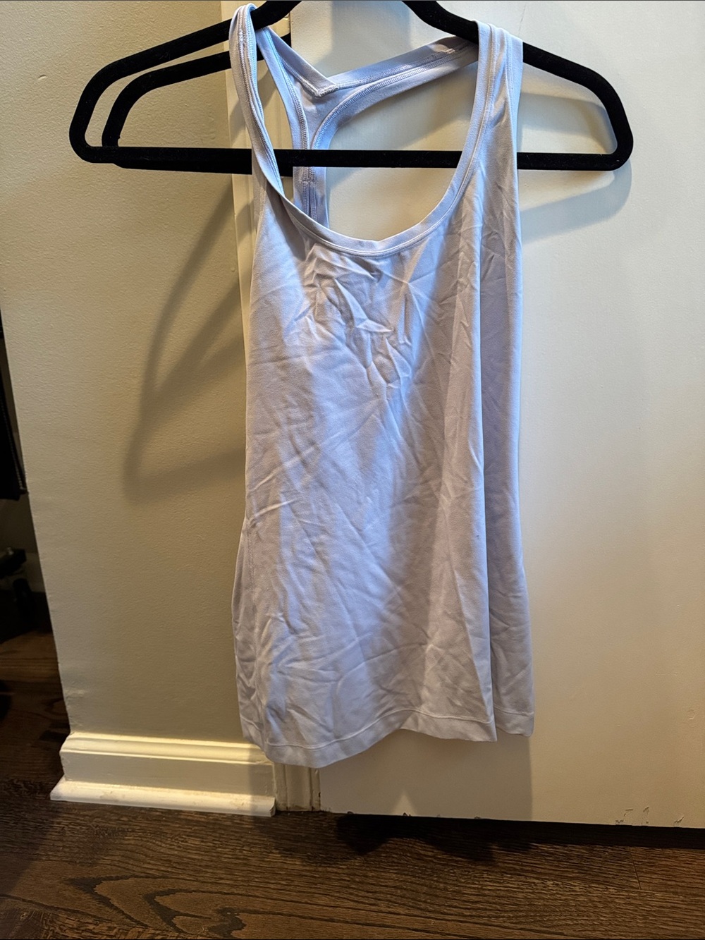 Light Lavender Women's Racerback Tank Top